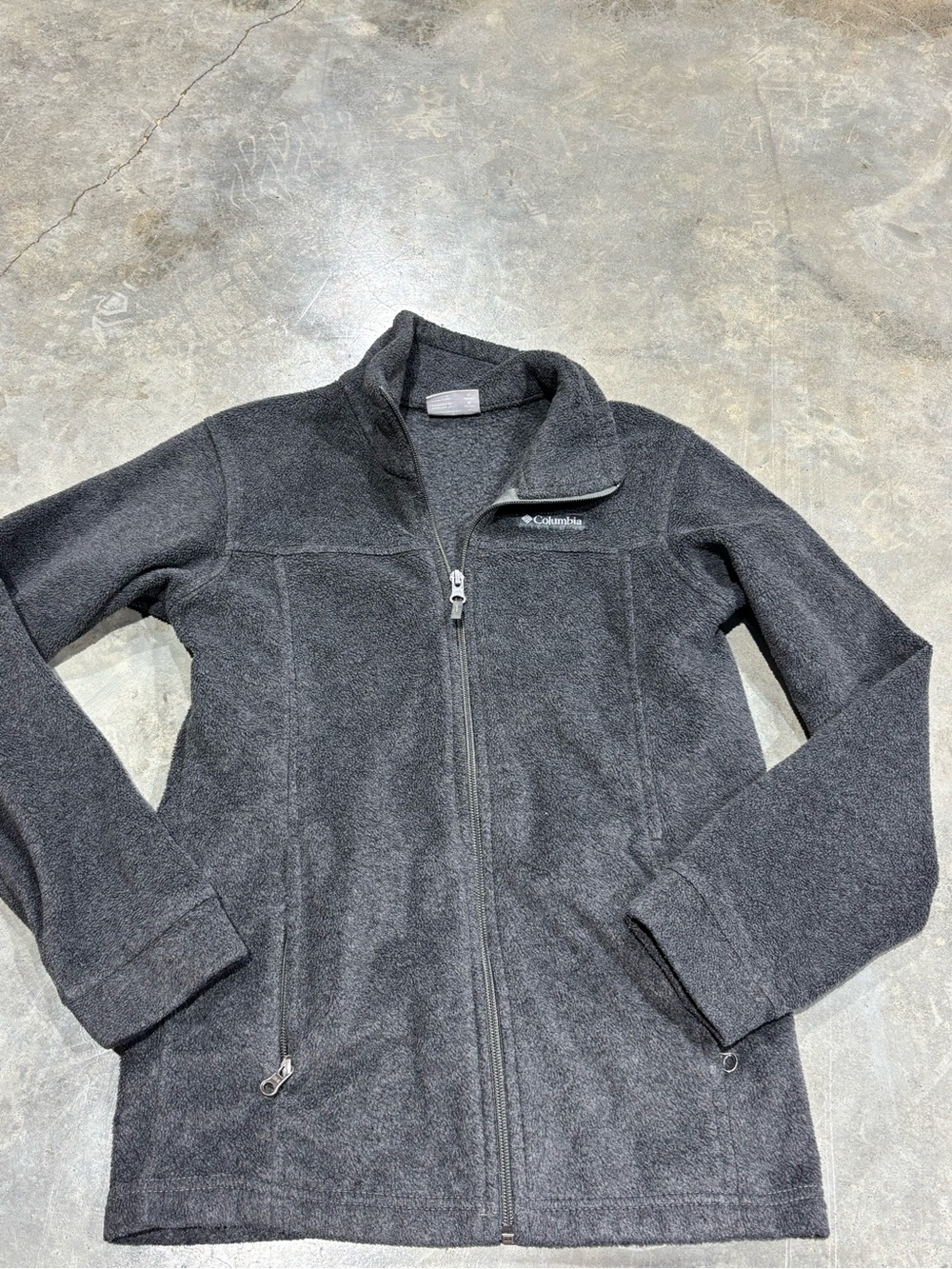 Columbia Kids' Charcoal Full-Zip Fleece Jacket